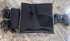 Microsoft Xbox 360 S Slim 250GB Console System + Controller – Tested Working