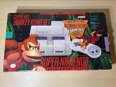 Super Nintendo SNES System Donkey Kong Country Complete – Mint Condition