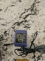Nintendo Game Boy Color Atomic Purple Bundle Pokemon Gold Case AC Adapter Tested