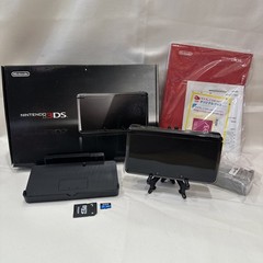 *TESTED* JAPANESE Nintendo 3DS Cosmo Black Console Complete In Box CIB #G64