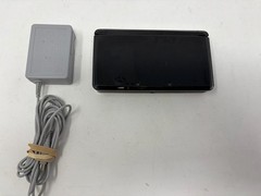 Nintendo 3DS Cosmo Black Model CTR-001 Handheld With Charger Tested Working